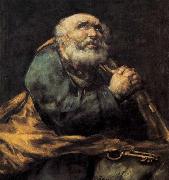 St Peter Repentant Francisco de goya y Lucientes